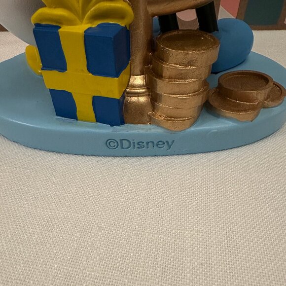 NEW Disney Mickey & Donald Hanukkah Menorah Figurine Dreidel Statue Rare LgResin - Picture 6 of 8